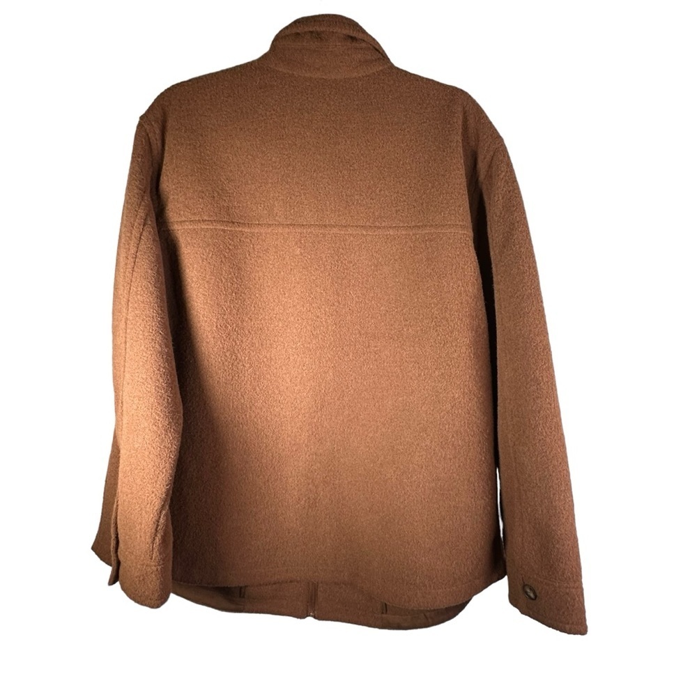 Joie Camel Colored Button Up Shacket, Size Xl - image 2